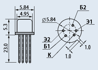Транзисторы биполярные 2Т118Б