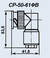 Соединители радиочастотные СР-50-61ФВ