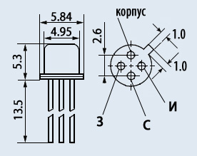 Транзисторы полевые КП303Г