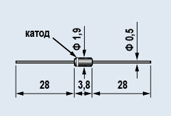 Диоды высокочастотные и импульсные 2Д510А
