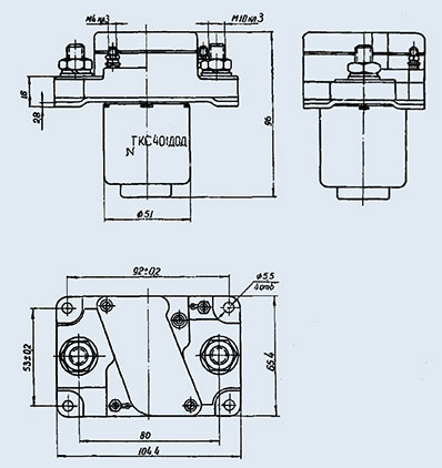 Контакторы ТКС401ДОД