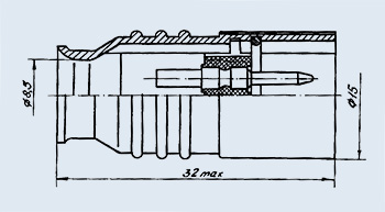 Соединители низкочастотные цилиндрические РВН1-5-2Ш1