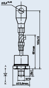 Диоды низкочастотные Д141-100Х-13