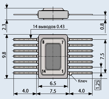 Микросхемы 119ТЛ1