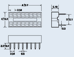 Панель DIP-8S