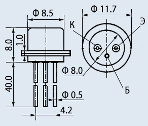 Транзисторы биполярные МП20