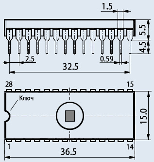 Микросхемы КС573РФ4А