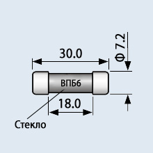 Вставки плавкие, предохранители ВПБ6-14 3.15А