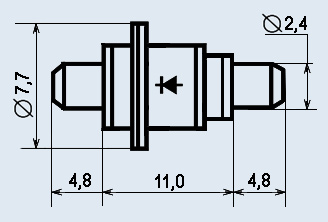 Диоды СВЧ 2А602Д