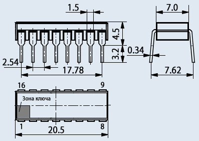 Микросхемы КР142ЕН14