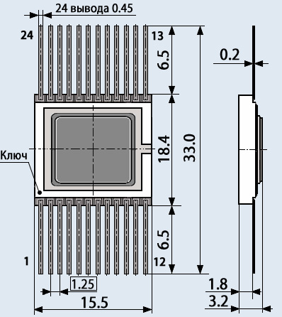 Микросхемы К596РЕ1-0235