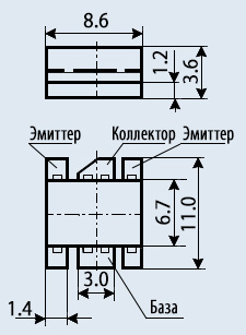 Транзисторы биполярные 2Т9197Б