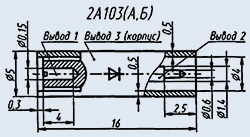 Диоды СВЧ 2А103А
