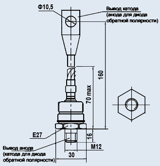 Диоды низкочастотные Д151-125-7