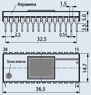 Микросхемы К573РФ6А