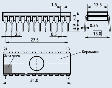 Микросхемы КС573РФ5