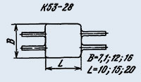 К53-28 10 в 15 мкф