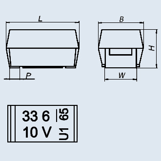 К53-65 C 10 в 10 мкф