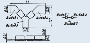 Диоды СВЧ 3А130АС-3