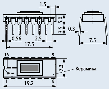 Микросхемы КМ1146ФП2