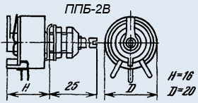 ППБ-2В 2вт 2.2К