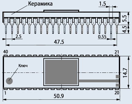 Микросхемы М1821ВМ85А