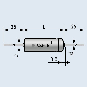 К52-1Б 63 в 22 мкф