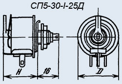 СП5-30-I-25Д 330