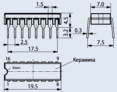 Микросхемы КМ155ИЕ7