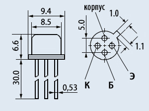 Транзисторы биполярные КТ355А