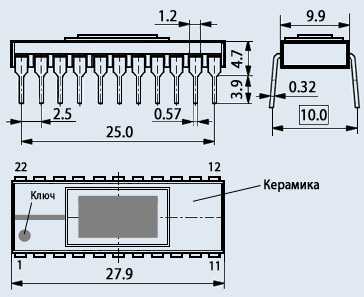 Микросхемы КМ1008ВЖ1