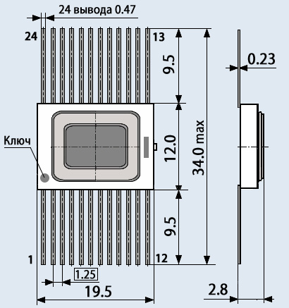 Микросхемы К594ПА1