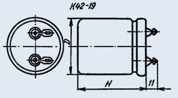 К42-19 500 в 3.9 мкф