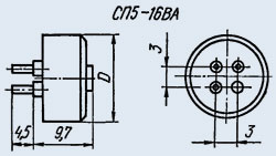 СП5-16ВА 0.25Вт 47