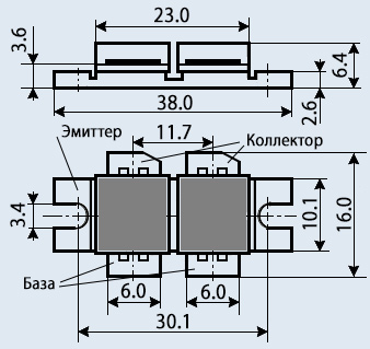 Транзисторные сборки КТ9142А