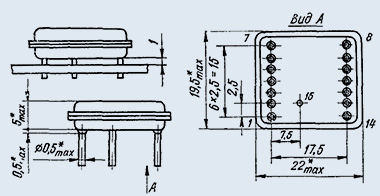 Микросхемы 448ГГ2
