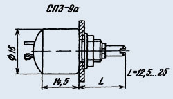 СП3-9А 0.5Вт 6.8К