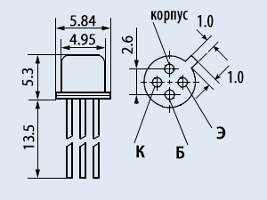 Транзисторы биполярные КТ3127А