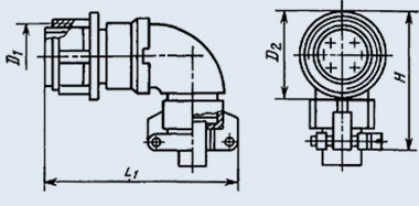 Соединители низкочастотные цилиндрические 2РМ27КУН24Г1А1