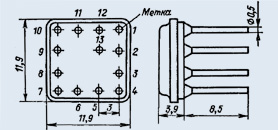 Микросхемы 217ТК1А