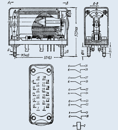 8Э14 6.3А 27В