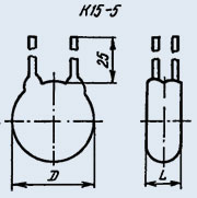К15-5 3 кв 680 пф Н20