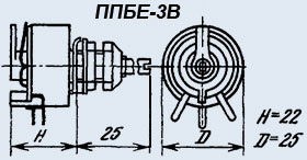 ППБЕ-3В 3Вт 1К