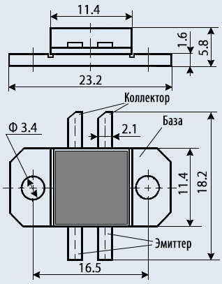 Транзисторные сборки КТ991АС