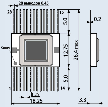 Микросхемы 1273ПА4Т